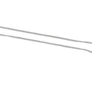 White Rhodium Plated Pair of Earrings threads With open jump ring Craft findings for designer to create personalized jewelry
