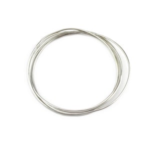 Hard wire 925 Solid Sterling Silver Length 50 centimeters Choose the diameter Findings For jewelry making as jump ring connector links image 5