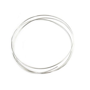 Hard wire 925 Solid Sterling Silver Length 50 centimeters Choose the diameter Findings For jewelry making as jump ring connector links zdjęcie 8