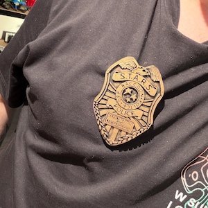 Resident evil police badges - 3D printed image 4