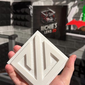 3D Printed Superhero Emblems justice gang