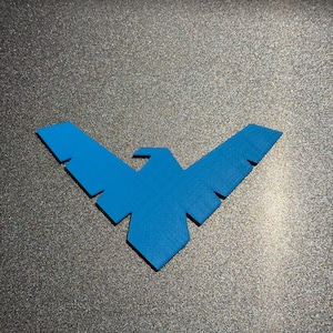 3D Printed Superhero Emblems Nightwing