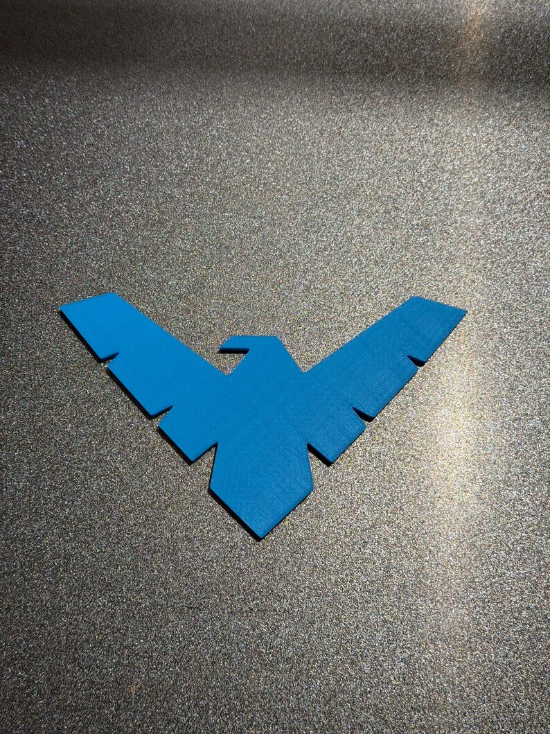 3D Printed Superhero Emblems Nightwing
