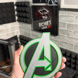 3D Printed Superhero Emblems avengers doomsday