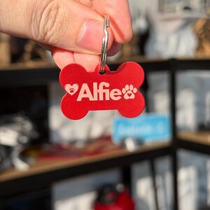 Personalised Dog Tags (Engraved) image 4