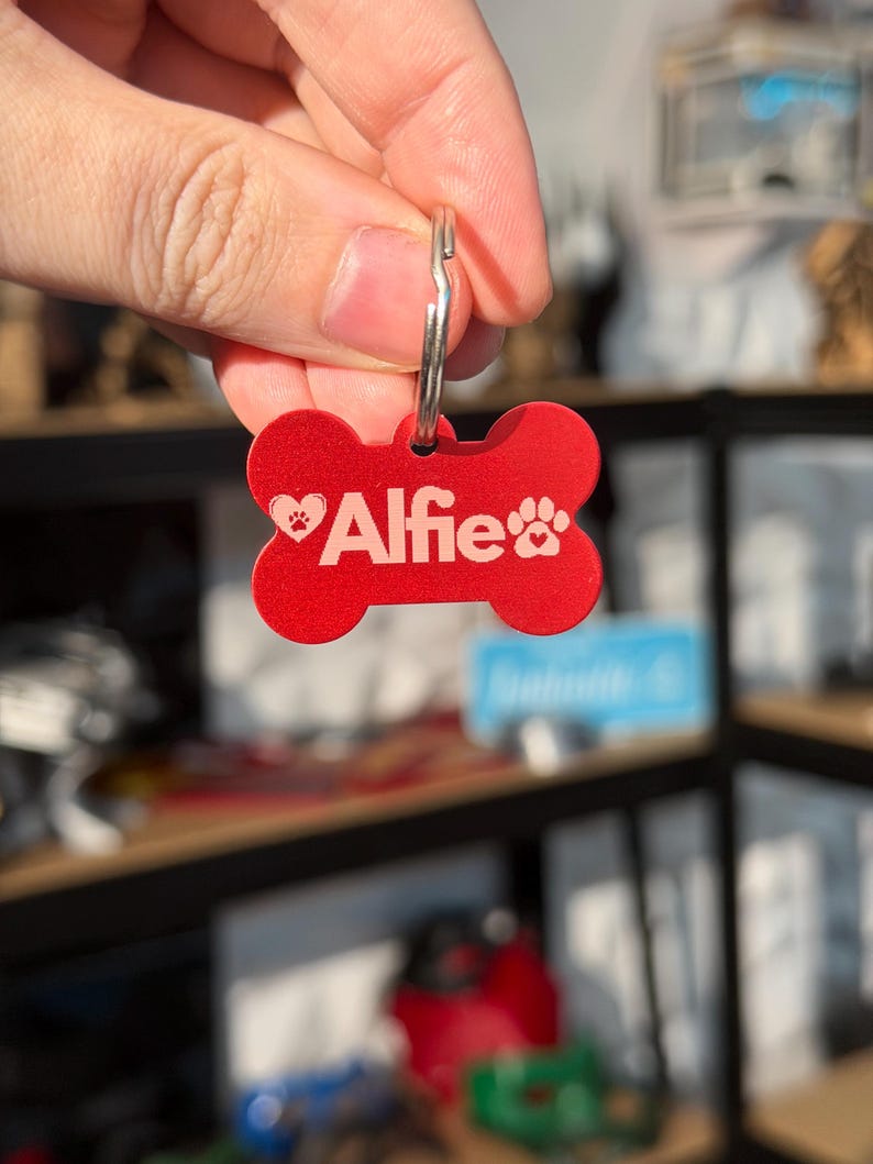 Personalised Dog Tags (Engraved) image 4