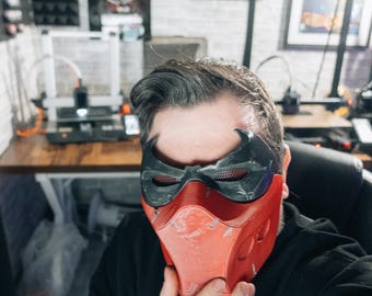 Red Hood Outlaw 3D Printed Cosplay Mask
