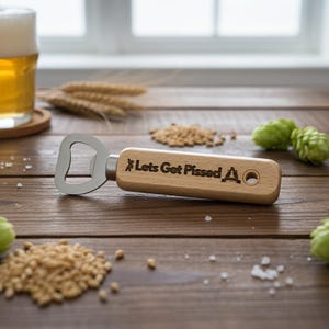 Personalised Wooden Bottle Openers image 2