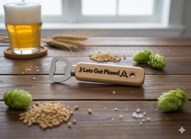 Personalised Wooden Bottle Openers image 2