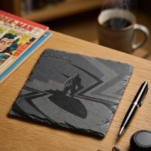 Movie / Tv show Slate Coasters / personalised coasters Spider 1