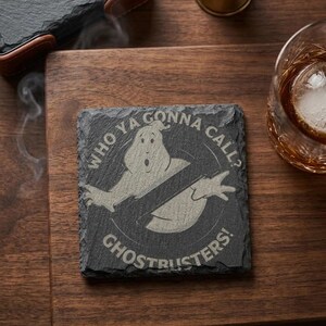 Movie / Tv show Slate Coasters / personalised coasters GHOSTS