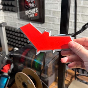 Cosplay Prop 3D Printed Batarangs image 4
