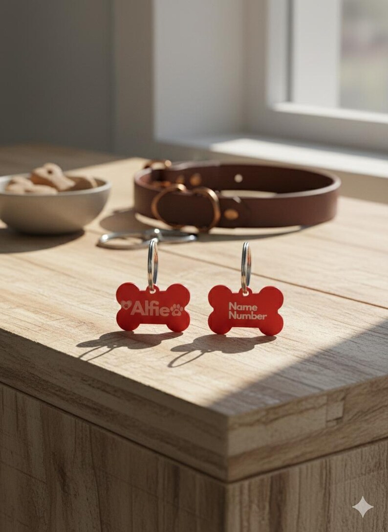 Personalised Dog Tags (Engraved) image 2