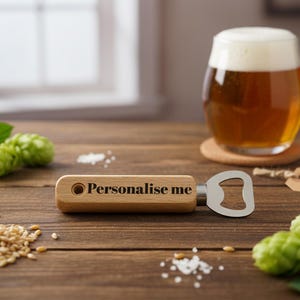 Personalised Wooden Bottle Openers image 3