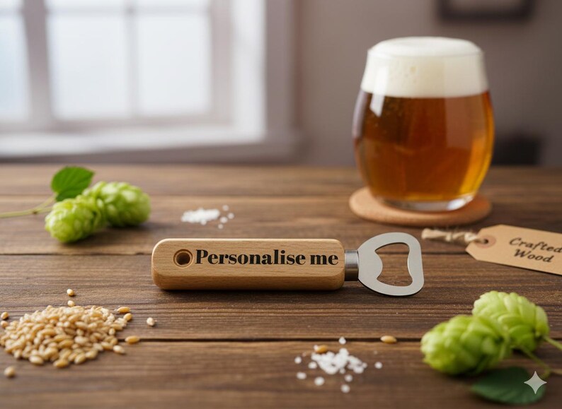 Personalised Wooden Bottle Openers image 3