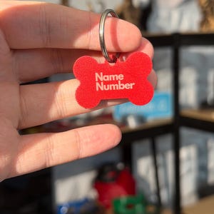 Personalised Dog Tags (Engraved) image 5