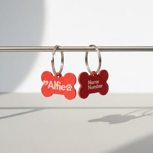 Personalised Dog Tags (Engraved) image 3