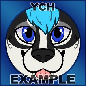 Ícone "Blep" do YCH Digital