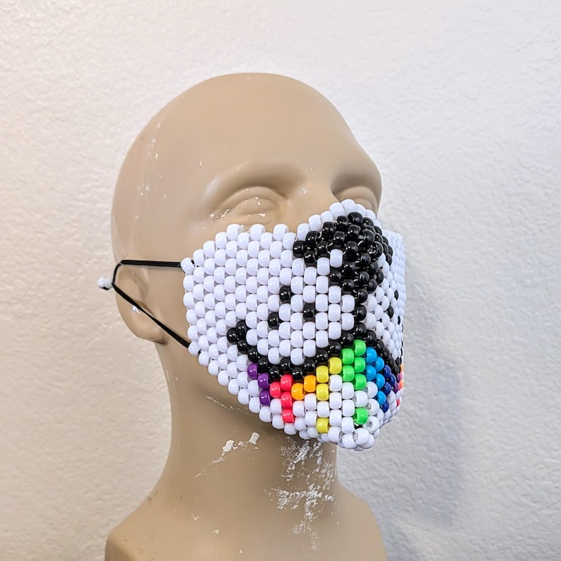 Kandi Dog Mask - Puppy Drool (MADE-TO-ORDER) - Etsy