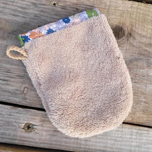 Gant magique démaquillant à l'eau - 11 couleurs au choix - zéro déchets -  Ultra doux  en Bambou - éco-responsable Fabrication Artisanale