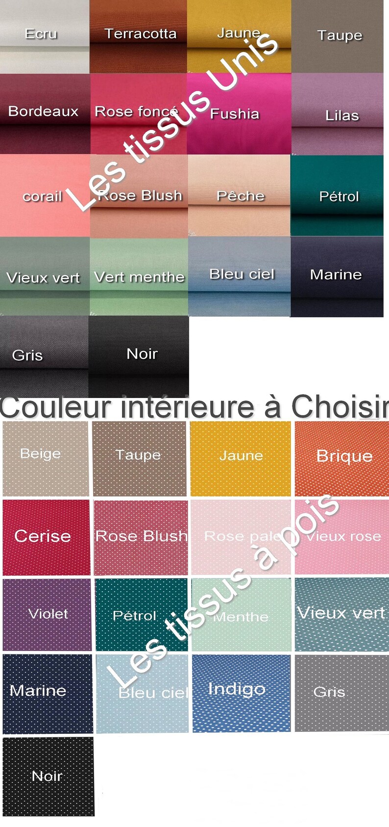 Pochette Housse Velours côtelé 31 couleurs au choix tablette iPad ordinateur personnalisable sur mesure image 10