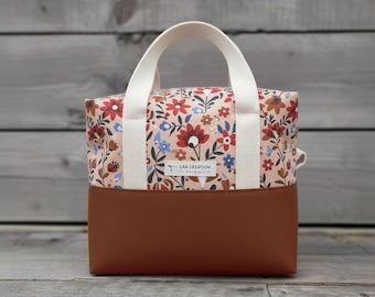 Insulated Lunch Bag - 3 Sizes - Several Models Available - Lunch Carrier Bag - Lunch Bag - Handmade - Delivery After Christmas