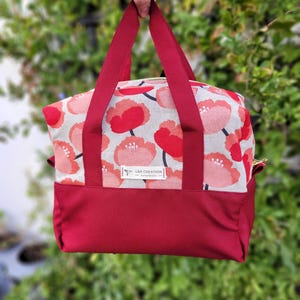 Lunch Bag isotherme - 3 tailles - personnalisable -  tissus et couleur au choix - sac déjeuner pour repas -  Artisanal - idée Cadeau