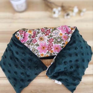 Bolsa de agua caliente de secado rápido - variedad de diseños - Soporte especial para cuello y zona cervical, suave forro polar y algodón, L&A Création - Regalo de Navidad