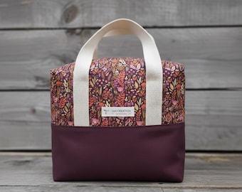 Insulated Lunch Bag - 3 Sizes - Several Models Available - Lunch Bag - Lunch Bag - Handmade - Handcrafted