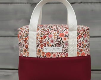 Geïsoleerde lunchtas - 3 maten - verkrijgbaar in verschillende prints - lunchtas - handgemaakt -