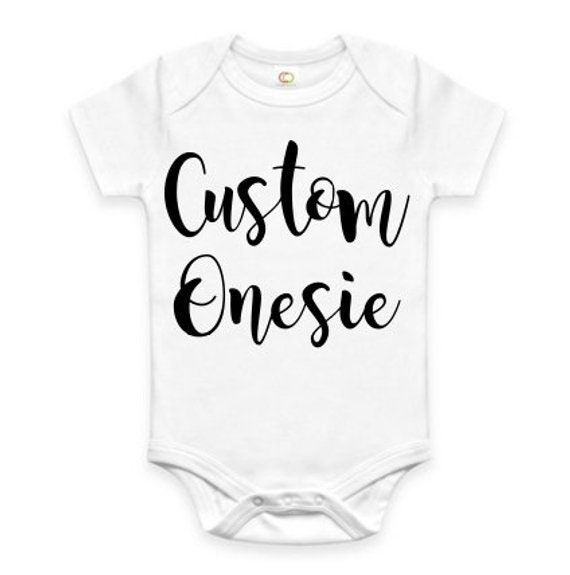 customized baby onesies