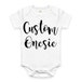 Customized Baby Onesie | Baby Shower Gifts | Gender Reveal | Custom Baby Bodysuit | Personalized Onesie | Onesie | Baby Birth Announcements 