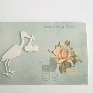 No. 34 Stork birth greeting card