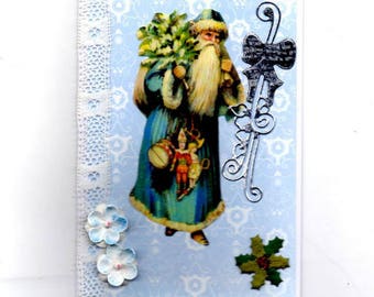 312 - Greeting card for new year celebrations St Nicolas