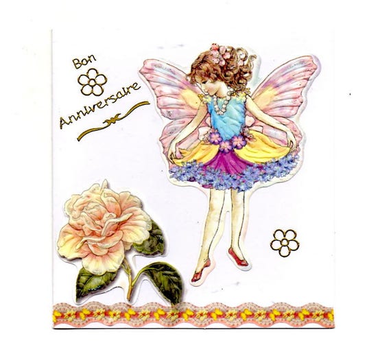 340 Carte De Voeux Bon Anniversaire Elfe Etsy France