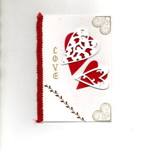 276 - Carte de voeux St Valentin LOVE