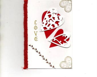 276 - Carte de voeux St Valentin LOVE