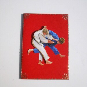 Card sport judo women no. 8