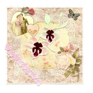 279 - Carte de voeux toutes occasions orchidée