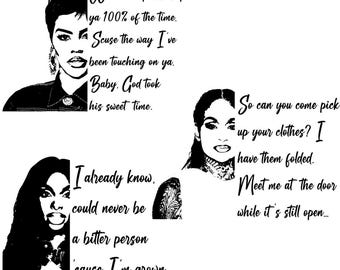 Love Song Lyrics Sweatshirt - Prince - Whitney Houston - Toni Braxton - Mary J Blige - Coco Jones - Kehlani - Teyana Taylor