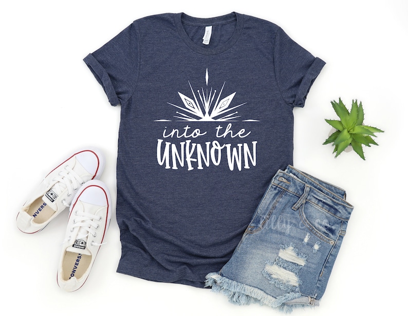 Frozen 2 Tee Disney World Outfit Elsa Inspired T-Shirt Into the Unknown Tee Adult Disney Outfit