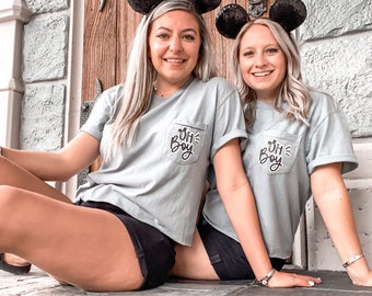 OH Boy Pocket T-Shirt | WDW Inspired T-Shirt  | Mouse Pocket T-Shirt | Disney T-shirts