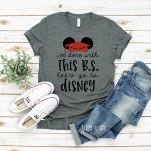 graduation disney shirts