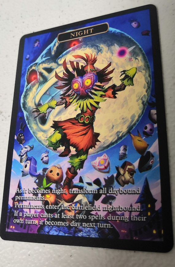 mtg day night cards Day // Night Double-Sided Token [Innistrad: Midnight Hunt Tokens] main image 1