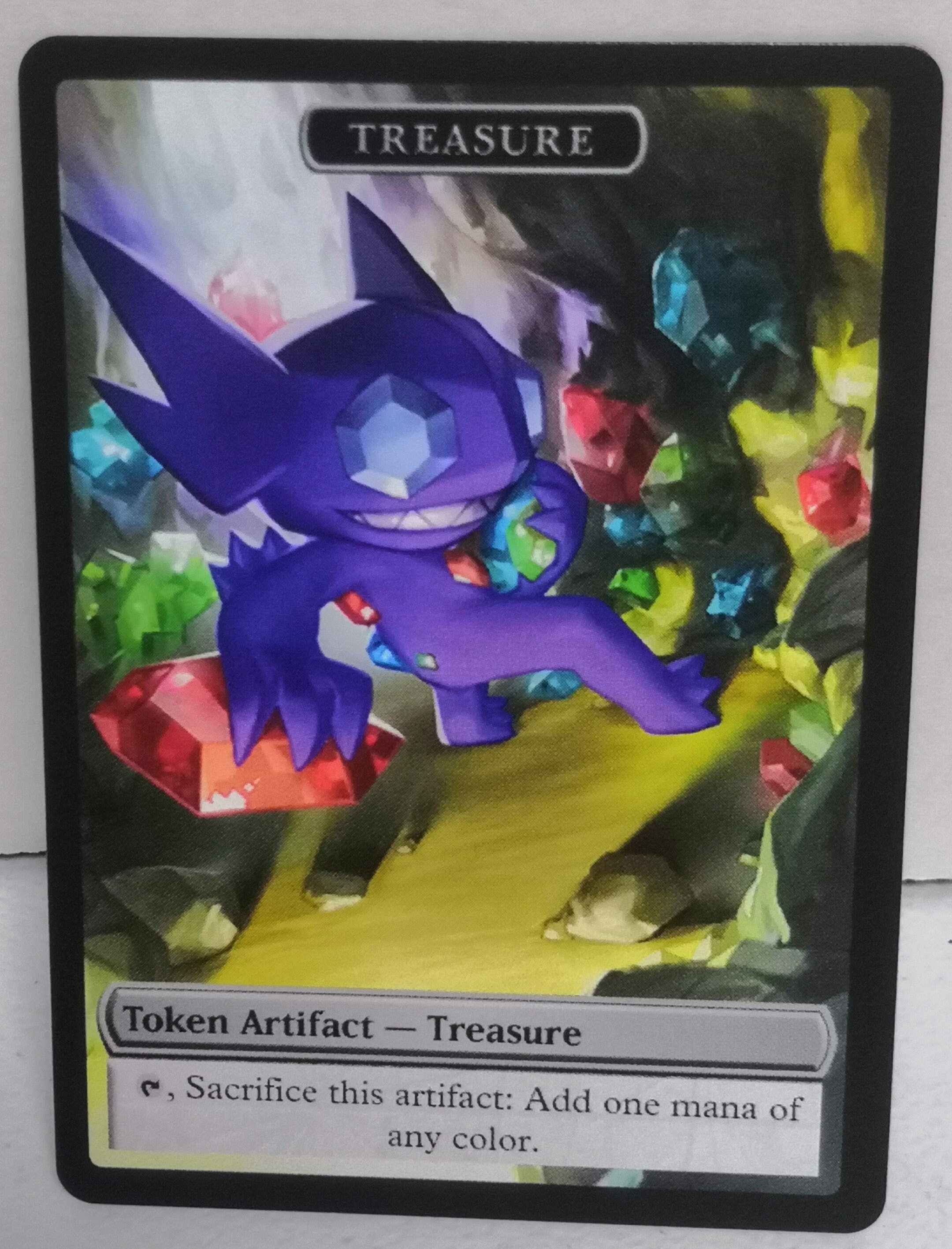 定率割引 往復 Token Treasure Mtg Double EDH - Art Alternative Sided マジック：ザ・ギャザリング