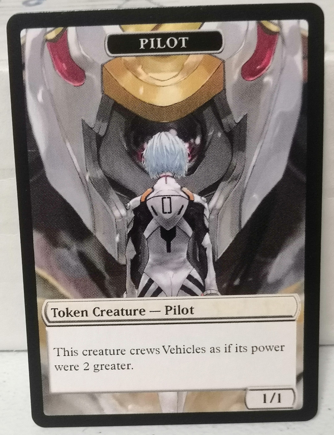 MTG　両面トークン　7枚セット　DOUBLE SIDED TOKENS MtG パイロット 1/1 両面トークン 代替アート - EDH、統率者戦
