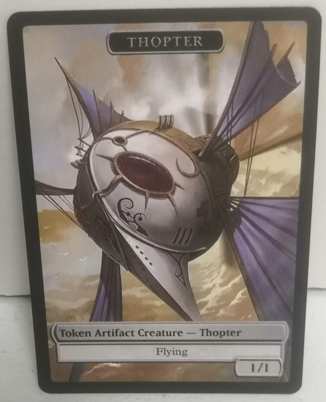 Mtg Thopter 1/1 Double Sided Token Alternative Art EDH - Etsy