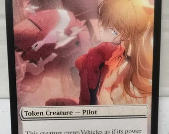MTG　両面トークン　7枚セット　DOUBLE SIDED TOKENS MtG パイロット 1/1 両面トークン 代替アート - EDH、統率者戦