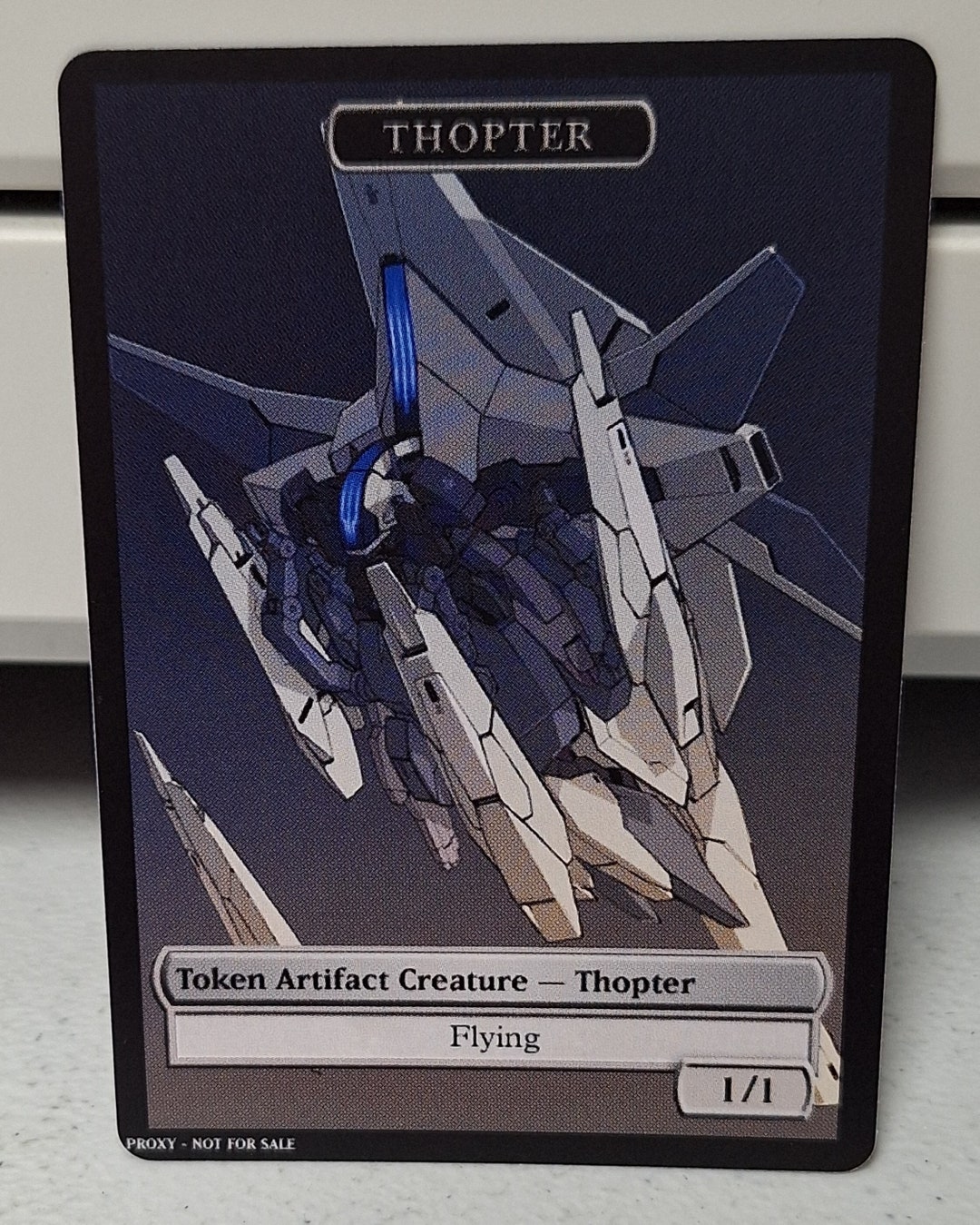 Mtg Thopter 1/1 Double Sided Token Alternative Art EDH, Commander, Cube ...