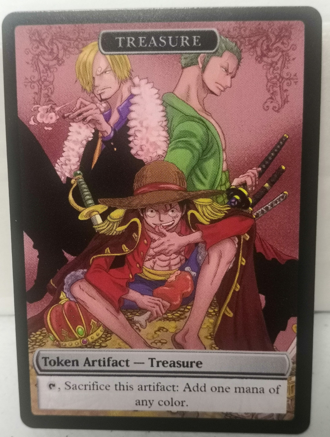 Mtg Treasure Token Double Sided Alternative Art - EDH